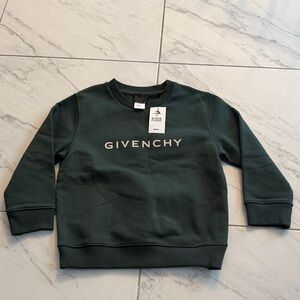 BNWT Givenchy Forest Green Logo Sweatshirt